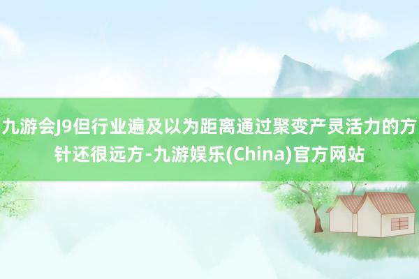 九游会J9但行业遍及以为距离通过聚变产灵活力的方针还很远方-九游娱乐(China)官方网站